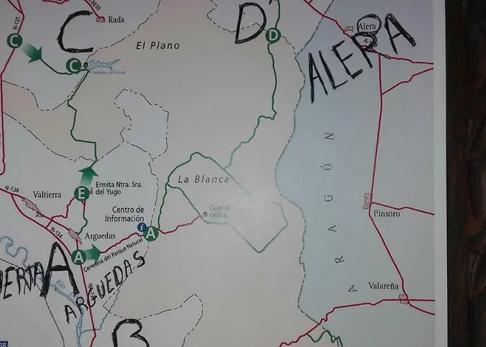 Semesterbostad Casa Junto Al Parque Natural De Bardenas *